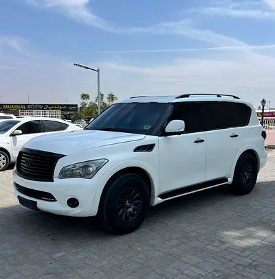 إنفنتي QX56 خليجي 2012 مالك اول بحالة ممتازه فل مواصفات رقم 1 تشييكات كلها بنتظام بدون حوادث قمة بال