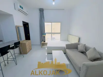 Superb Furnished Studio in Khalifa City | 3,500 AED/- Monthly
