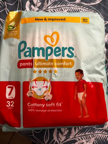 Pampers size 7