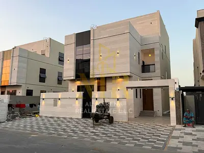 Une villa d'exception située à Al Bahia, Ajman, face à la mosquée, offrant de vastes espaces, des prestations haut de gamme et une piscine privée. Idé