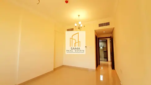 1bhk apament with 12 CHQ / balcony only 45k in AL JADDA