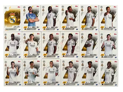 Match Attax 25/26 - Full Real Madrid Team