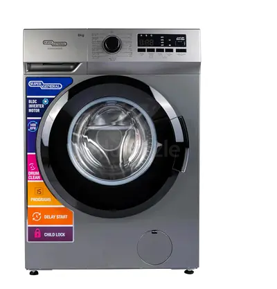 Super General 8KG Fully Automatic Washing Machine - 1 Year Warranty