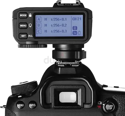 Godox X2T-C TTL 2.4G Wireless Flash Trigger for Canon, Bluetooth Connection,