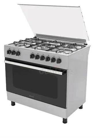 Hisense 90X60 Cm 5 Burner Cooking Range - 1 Year Warranty