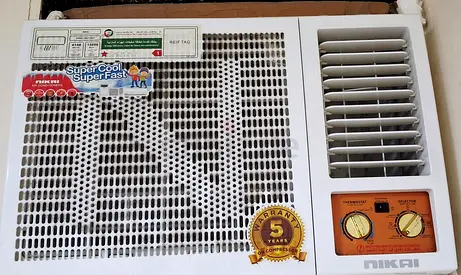 Nikai Window Air Conditioner - Super Cool  Super Fast