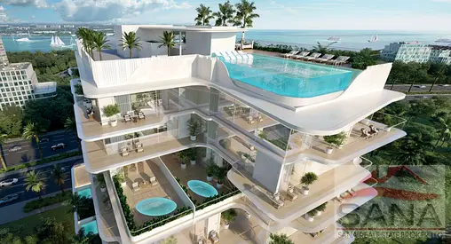 Overlooking Dubai Island road 2BHK premium unit | 30% Post handover payment plan