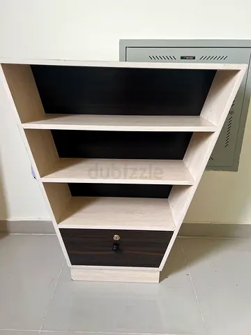 Modern Wooden Cabinet with Shelves