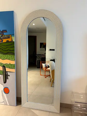 Stylish Full-Length Mirror with Unique Design