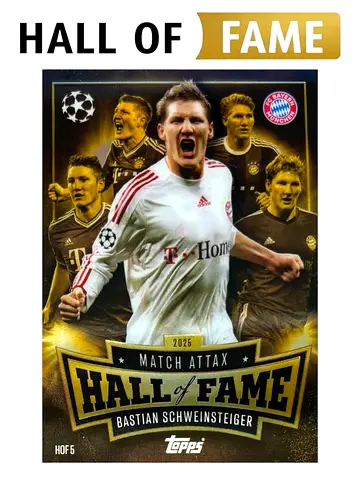 Match Attax 25/26 - Hall of Fame Schweinsteiger