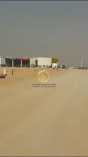 Residential land for sale in the Al-Sahma area in a very excellent location, second plot from the ma