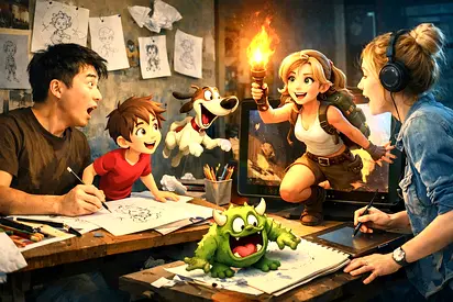 Learn How to Make Cartoon Animations for Tiktok, Instagram, Facebook, YouTube or commercials.