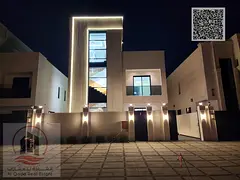 Villa for sale in Ajman, Al Helio area, including registration fees. 6 master bedrooms, majlis, 2 li