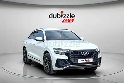 AED 3022/month | 2022 Audi Q8 55 TFSI quattro S line | GCC Specs | Ref#438089