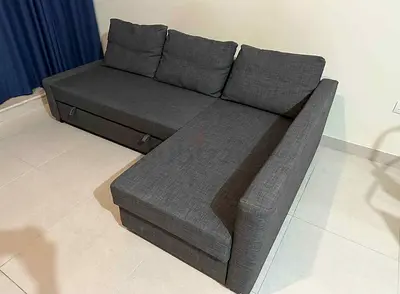 Comfortable L-Shaped Sofa with Storage