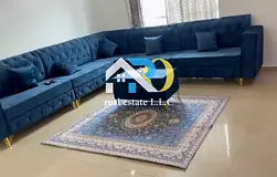 Furnished 1BRH Apartment for Sale in Ajman Corniche Towers | Sea View &amp; City View | Spacious Lay