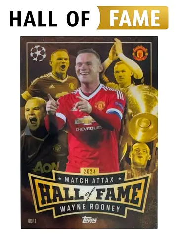 Match Attax 24/25 - Hall of Fame Rooney