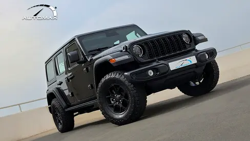 2026  Jeep Wrangler Unlimited Willys V6 3.6L GCC 0Km 3 Years Warranty Or 60K Km At Official Dealer