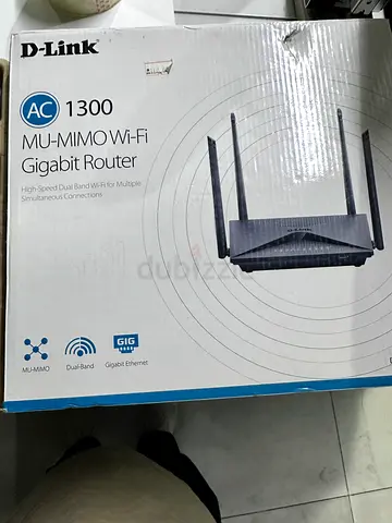 High-Performance D-Link Modem - wireless Gigabit router 1300