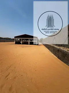 for rent polt 45,000 sq fenced of land with a canopy and office Price 670,000