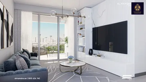 One bedroom - bargain price - 4-year installments - near delivery - 10% return on investment - Smart Home - gated residential complex