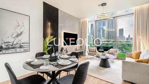 Amazing Burj View | Modern | Prime Downtown Living