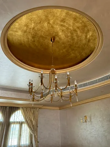 Elegant Gold Chandelier