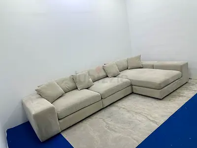 Looks great condition eichholtz brand lshape sofa