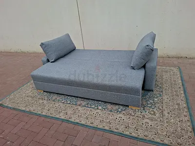 Spacious seating that comfortably fits three people for daily Sofa Bed