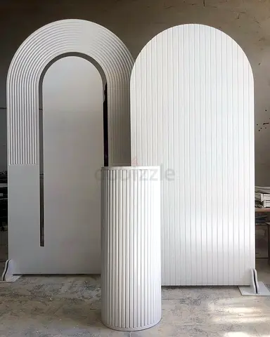 Bespoke MDF Arch Backdrop for Weddings, Birthdays and Baby Showers