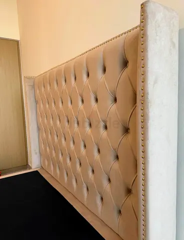 Elegant Modern Design Headboard Bedframe Fully Customisable Queen Size