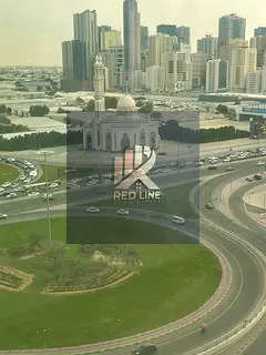 Two bedrooms and a living room for rent in Al Taawun (Sharjah). Prime location directly on the Dubai