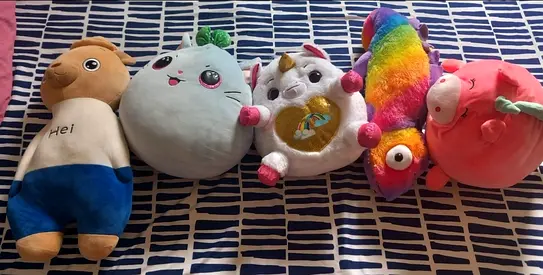 Collection of Adorable Plush Toys