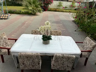 Elegant Dining Table Set with Chairs