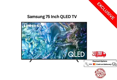 Samsung 75 QLED Q60D 4K Smart TV-75Q60D-FREE Delivery-Warranty
