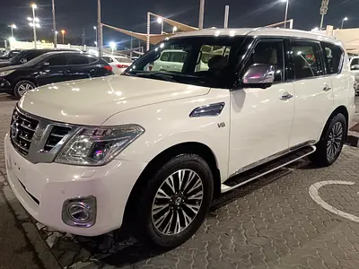 NISSAN PATROL GCC PLATINUM FIVE CAMERAS TOP