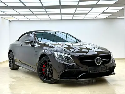 2017 Mercedes-AMG S63 Cabriolet (GCC Spec)