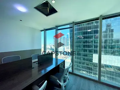 Prime Office Space | Fully Furnished | Prism Tower| Business Bay