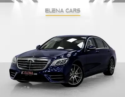 MERCEDES S560 AMG - 2020 - GCC - FSH - FULLY LOADED - LOW MILEAGE - EXCELLENT CONDITION