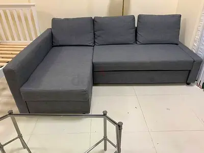 Comfortable Grey Sectional Sofa bed