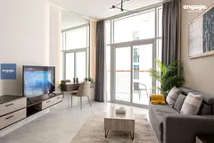 Canal View Studio | Furnished | Balcony | Monthly Available
