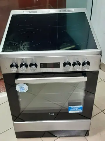 BEKO Brand Latest Model Electric Ceramic 4 Hobs Ceramic Cooker Range Size 60cm