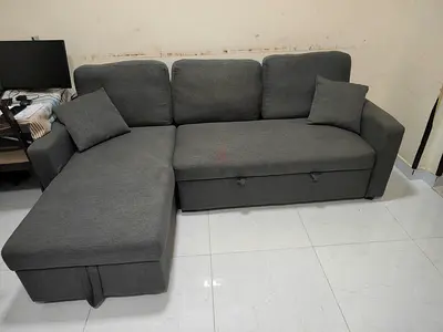 Comfortable Gray Sectional Sofa
