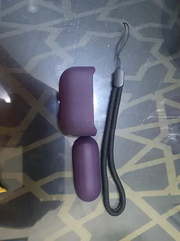 Purple Silicone Case for Wireless Earbuds