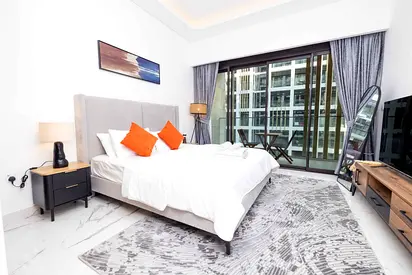 Bright Studio w/ Pool Access | Azizi Riviera