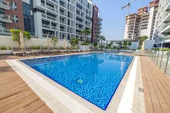 Bright Studio w/ Pool Access | Azizi Riviera