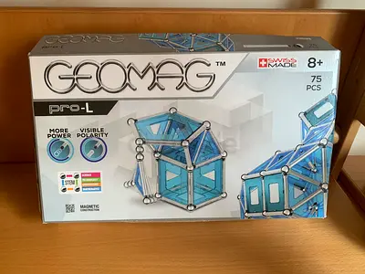 GEOMAG Pro-L 75 plus extra rods and balls. Total 50 rods and 52 balls