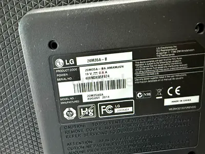 LG 20M35A-B Monitor