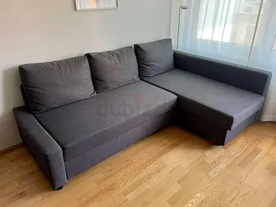 Comfortable Grey Sectional Sofa bed