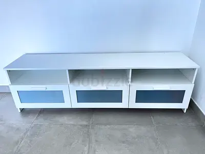 Modern White Television Stand